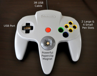 Illustration for article titled These Game Controller Pencil-Holders Are Oddly Nightmarish